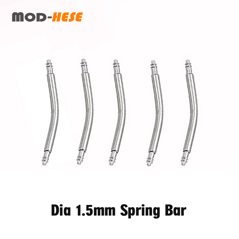 Curved Spring Bar - 20 Stuks 1.5Mm Gebogen Veerstaven Gebogen