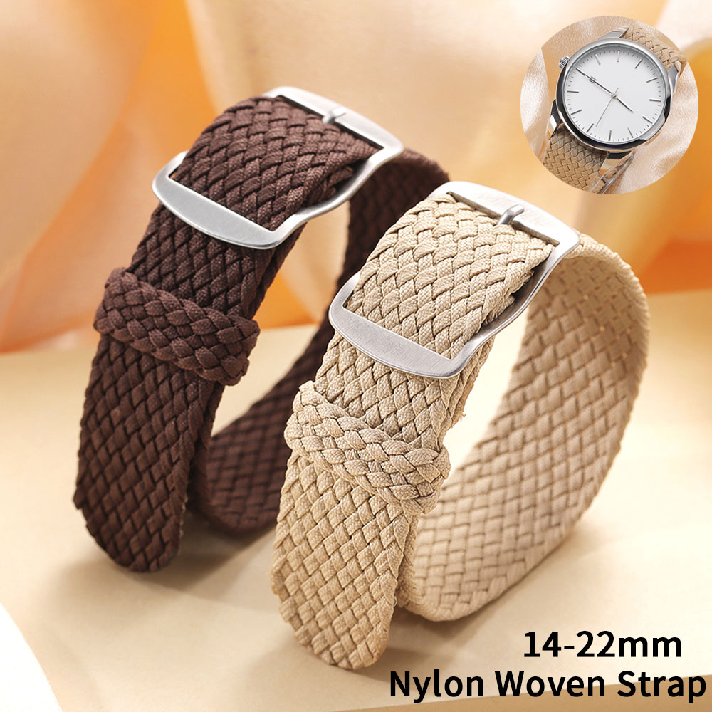 Perlon Strap Woven - 14mm 16mm 18mm 20mm 22mm Geweven