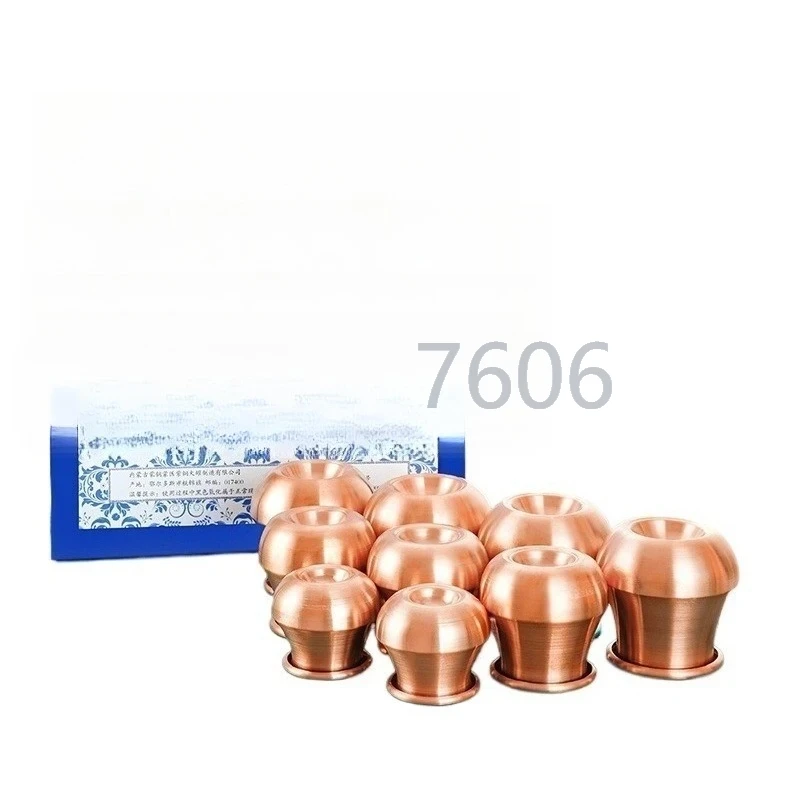 Curved Spring Bar - Nieuwe Koperen Cup Chinese Vacuüm Cupping