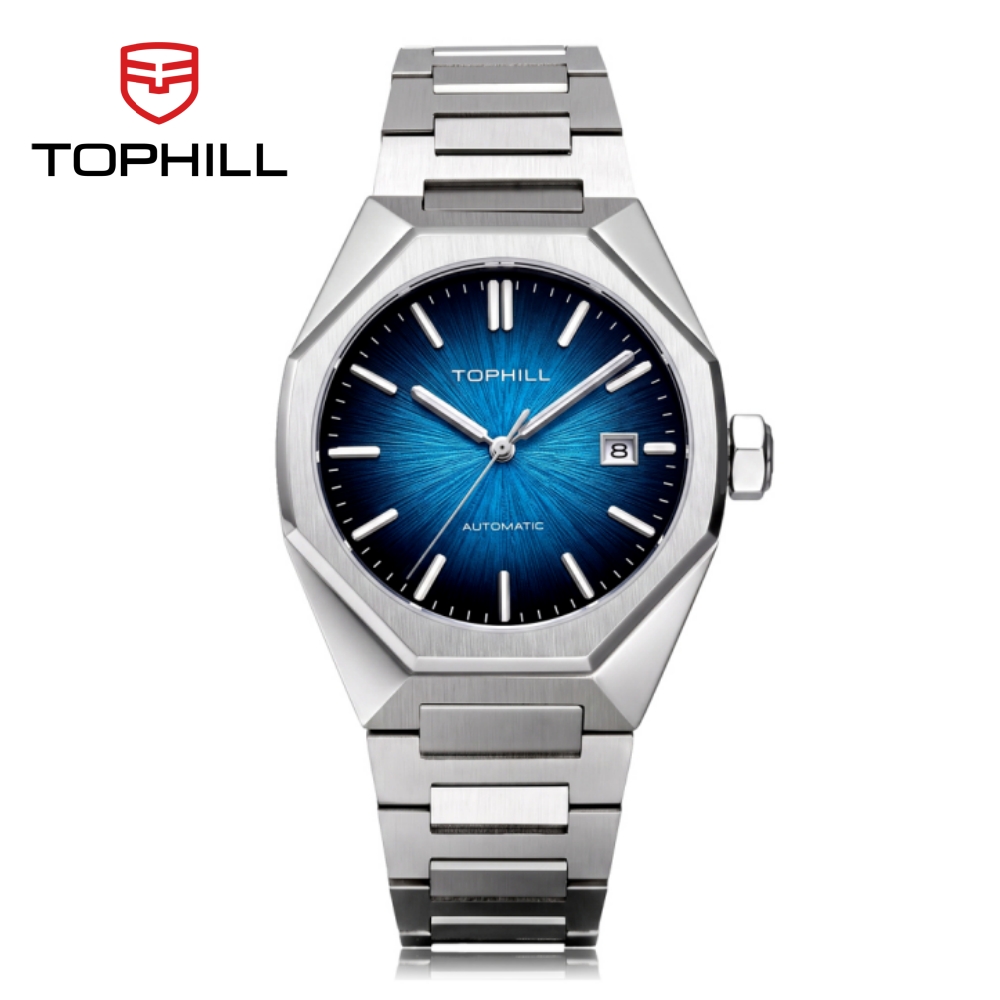 Butterfly Clasp Deployant - TOPHILL 39mm Miyota 8215 Mechanische Horloges