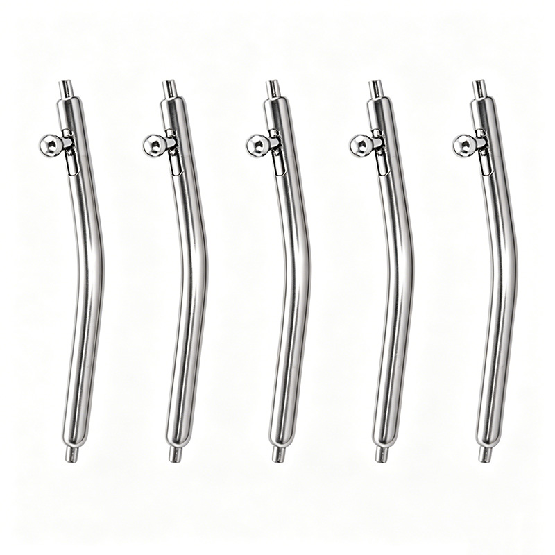 Curved Spring Bar - 1,5 mm gebogen snelkoppeling veerstaafjes van