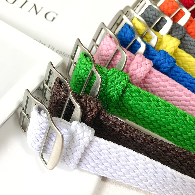Perlon Strap Woven - Nylon Horlogeband Geweven Horlogeband Voor Perlon