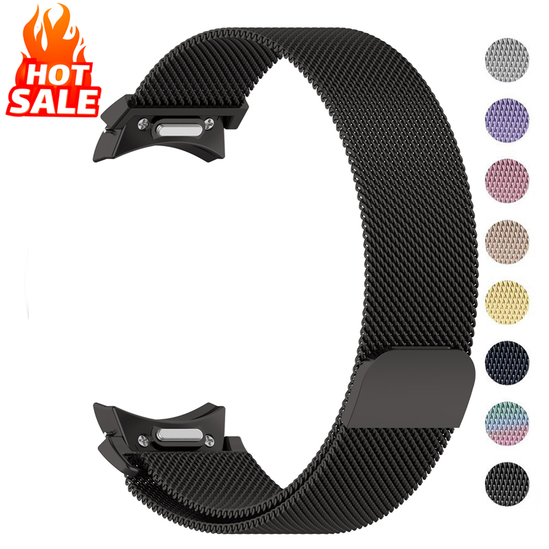 Milanese Loop Magnetic - Milanese lus voor Samsung Galaxy Watch
