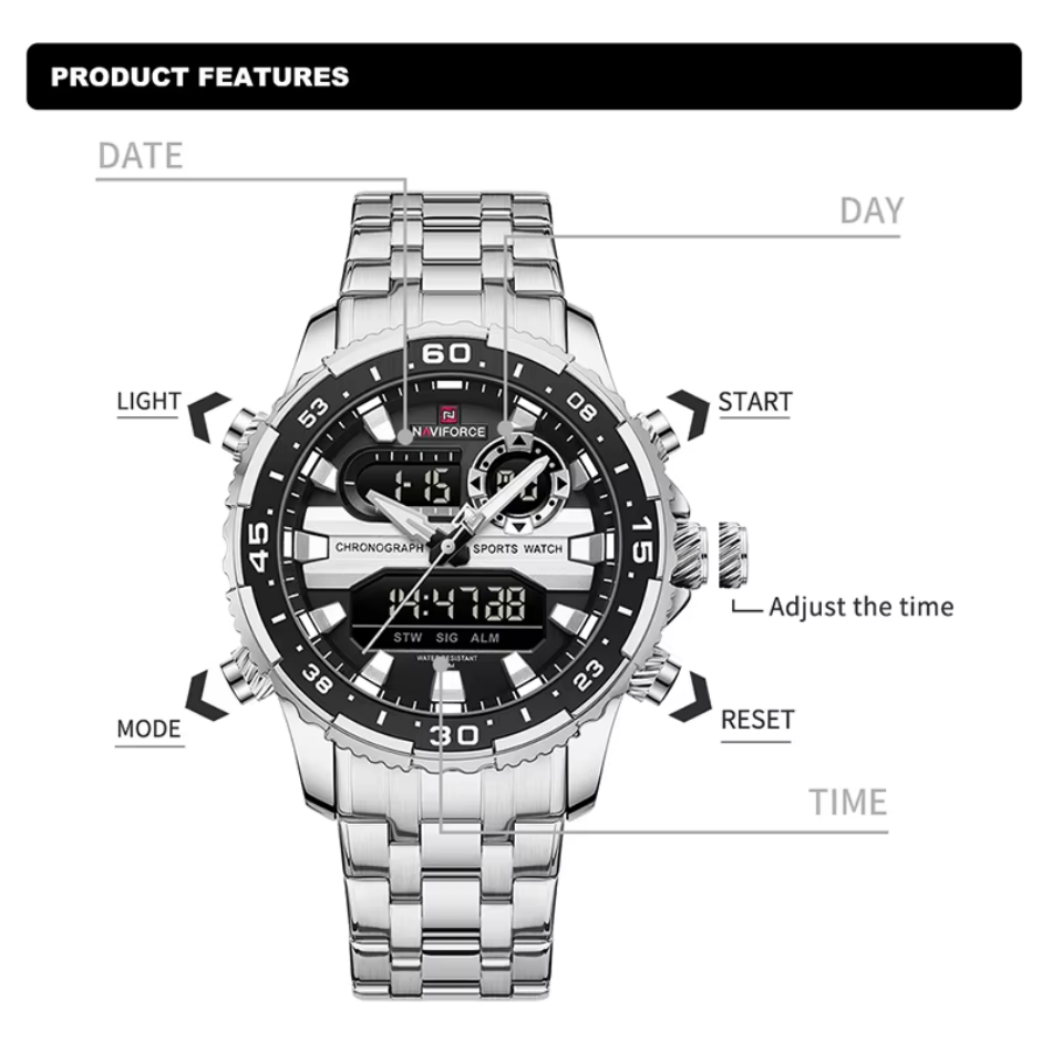 Herenhorloges NAVIFORCE Origin - Citizen Watch Tsuyosa recensie en prijs