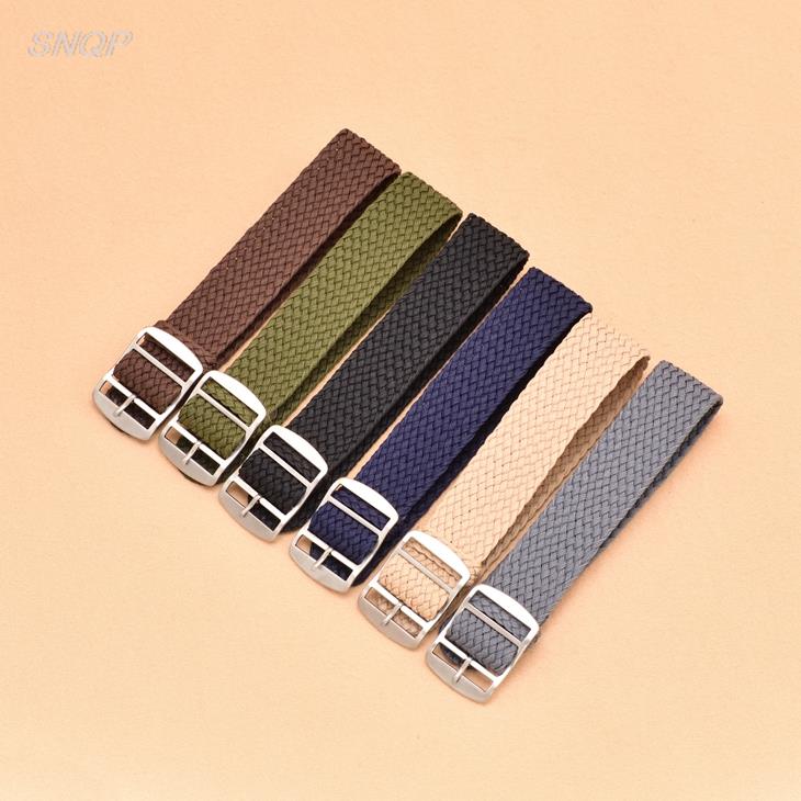 20Mm 22Mm Zwart Navy Effen Kle - Perlon Strap Woven recensie en prijs