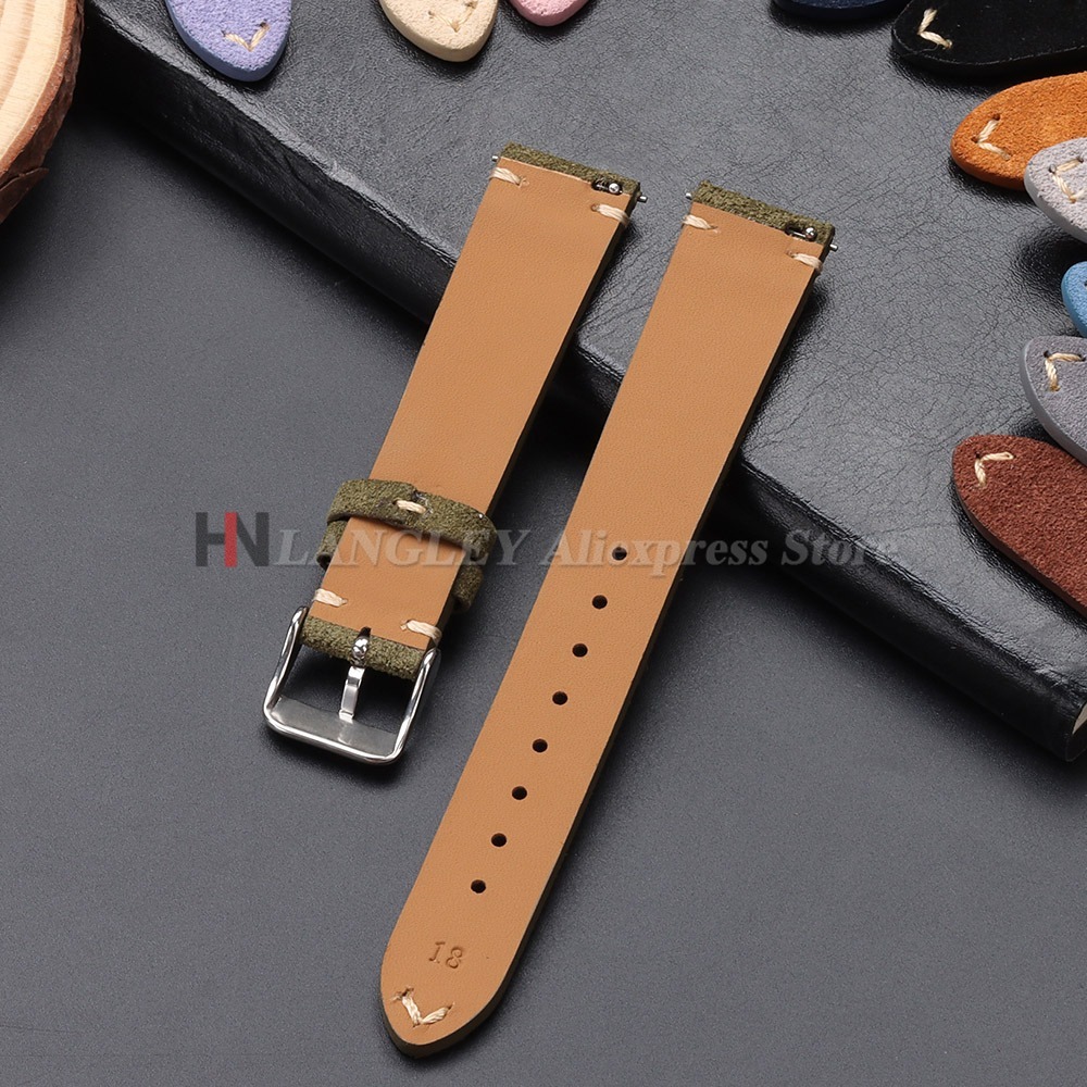 Quick Release Zacht Suède Horl - Suede Strap Watch recensie en prijs