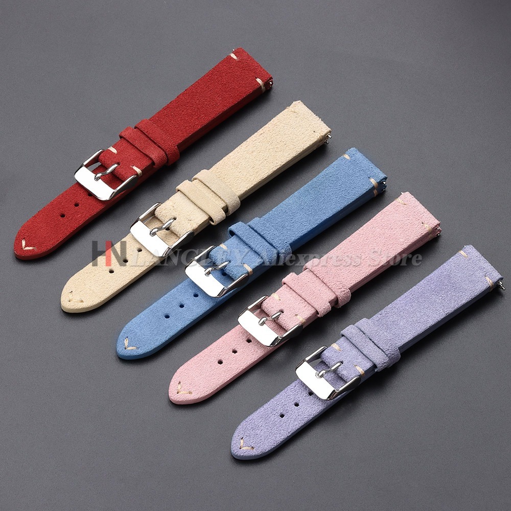 Quick Release Zacht Suède Horl - Suede Strap Watch recensie en prijs