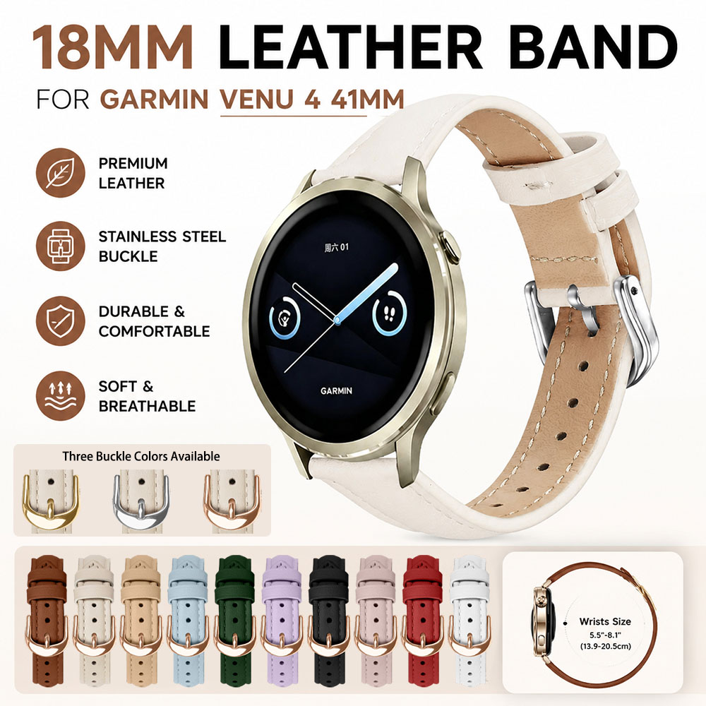 18mm Quick Release lederen ban - Leather Strap Quick Release recensie en prijs