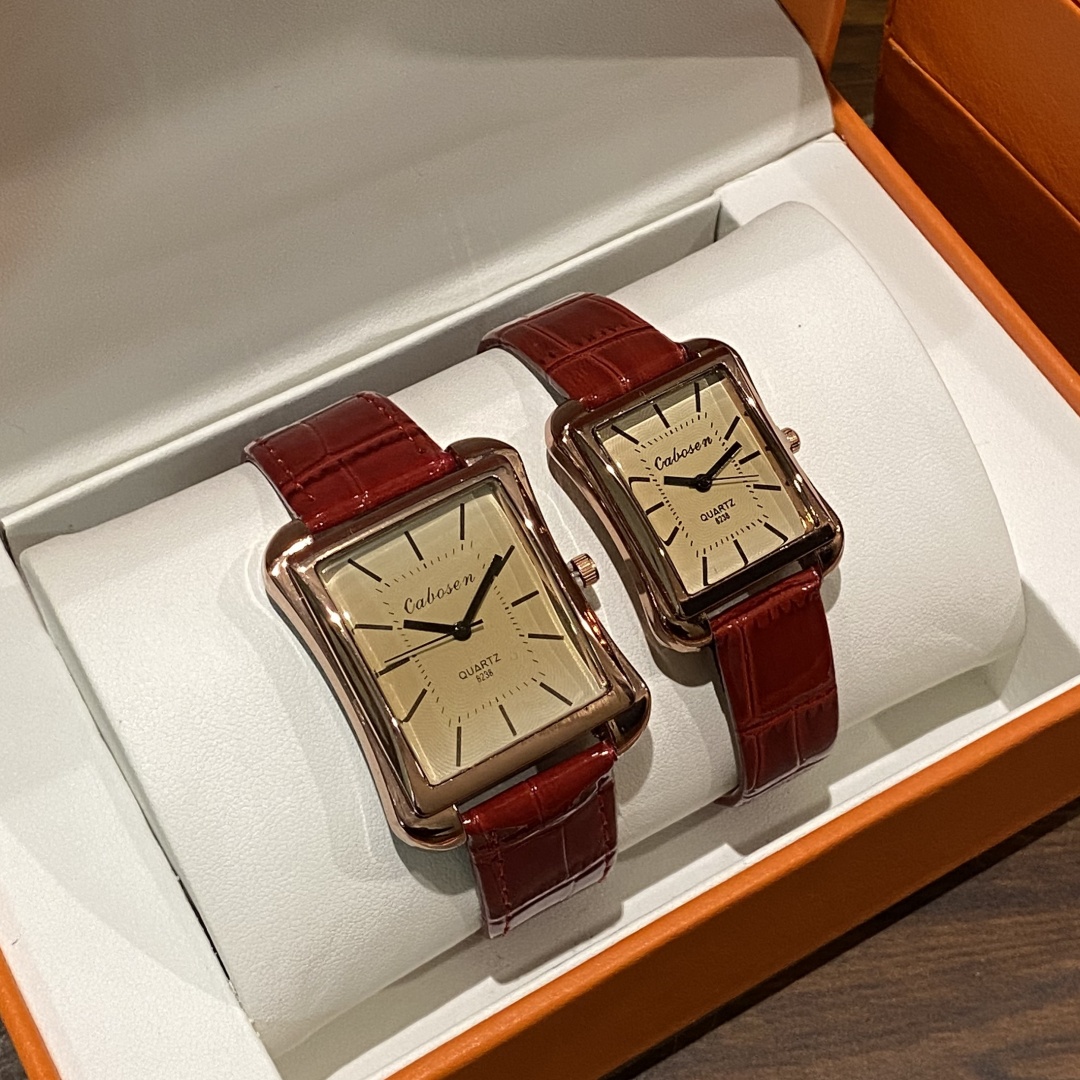 Paar horloge quartz uurwerk za - Leather Watch Band Men recensie en prijs