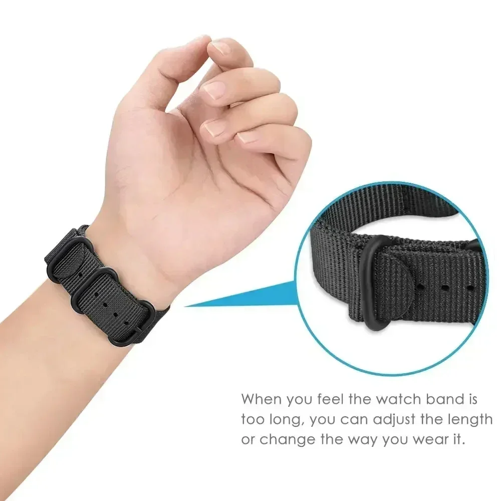 Canvas Nylon Band Voor Garmin  - Canvas Strap Watch recensie en prijs