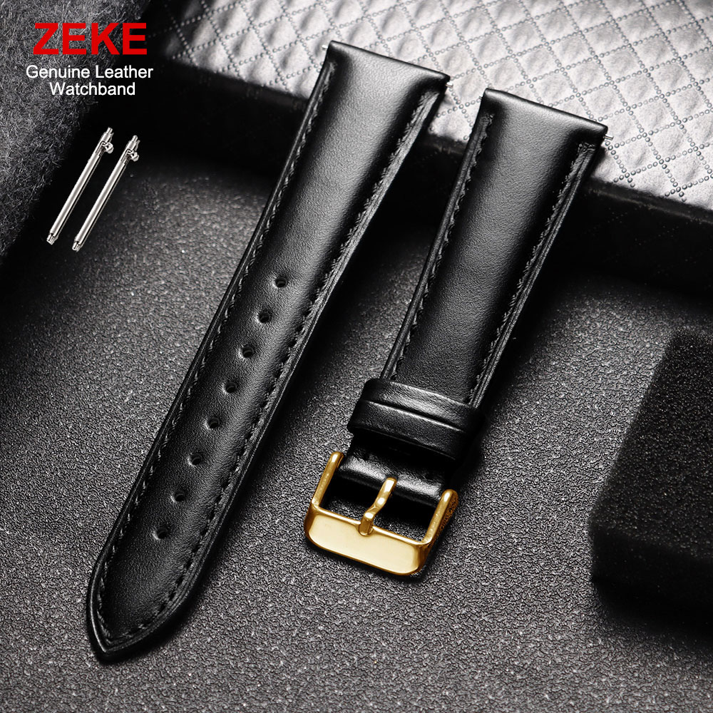 Echt lederen horlogeband 12 mm - Leather Strap Quick Release recensie en prijs