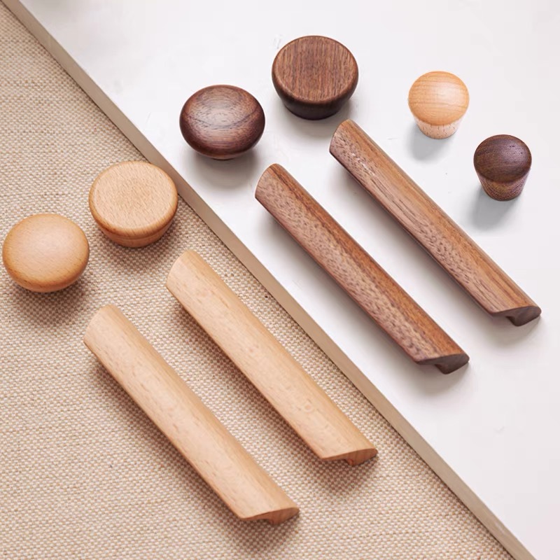 Noordse houten kastgrepen, mas - Curved Spring Bar recensie en prijs