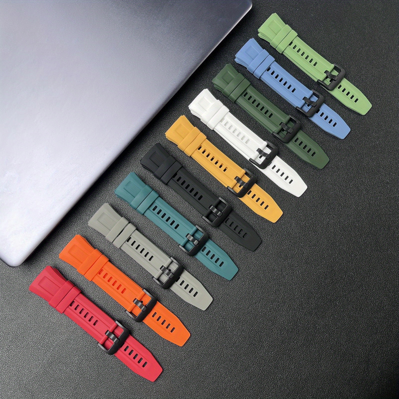 22 mm siliconen band voor Huaw - Silicone Watch Band 22Mm recensie en prijs