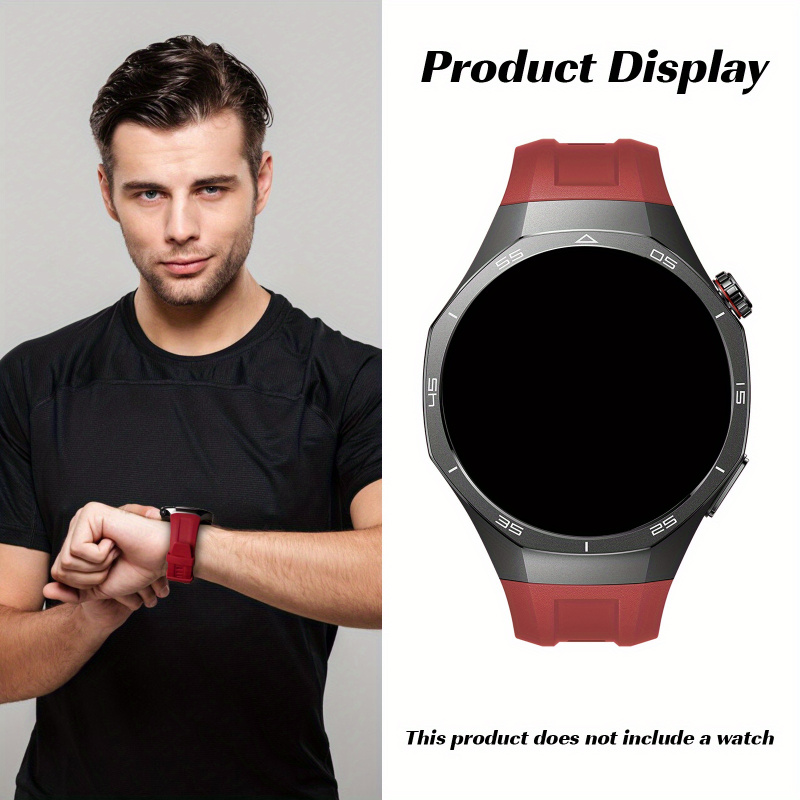 22 mm siliconen band voor Huaw - Silicone Watch Band 22Mm recensie en prijs