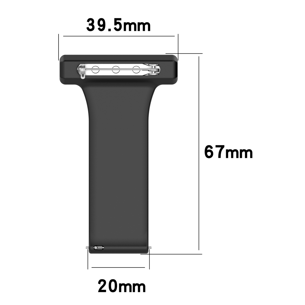 Broche Horloge Band 20Mm 22Mm  - Silicone Watch Band 22Mm recensie en prijs