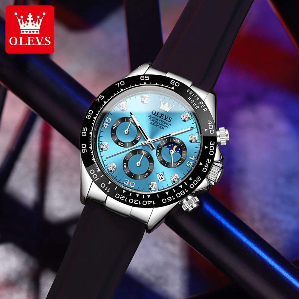 OLEVS 2875 Herenhorloge Origin - Leather Watch Band Men recensie en prijs