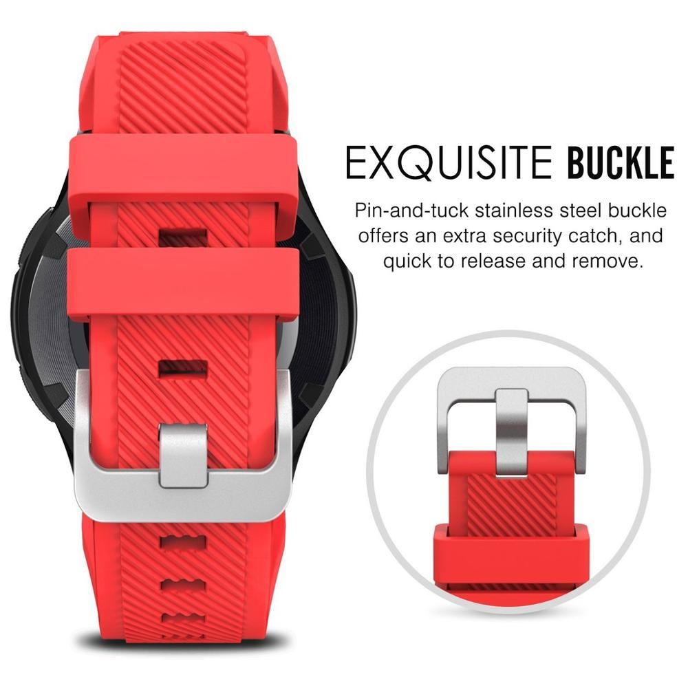22Mm Siliconen Band Voor Realm - Silicone Watch Band 22Mm recensie en prijs