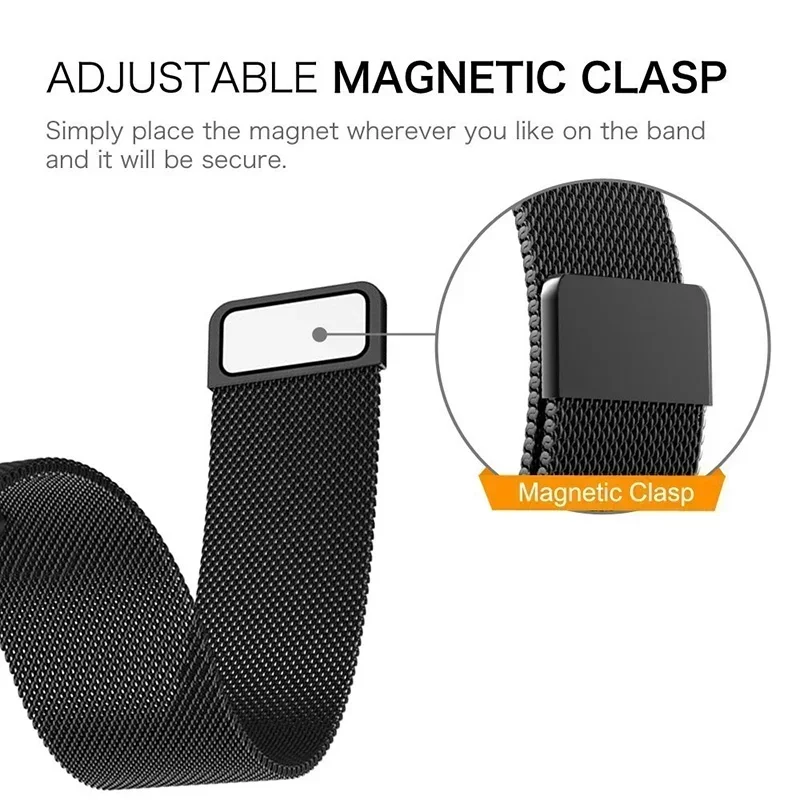 20mm 22mm Milanese Loop Voor C - Milanese Loop Magnetic recensie en prijs