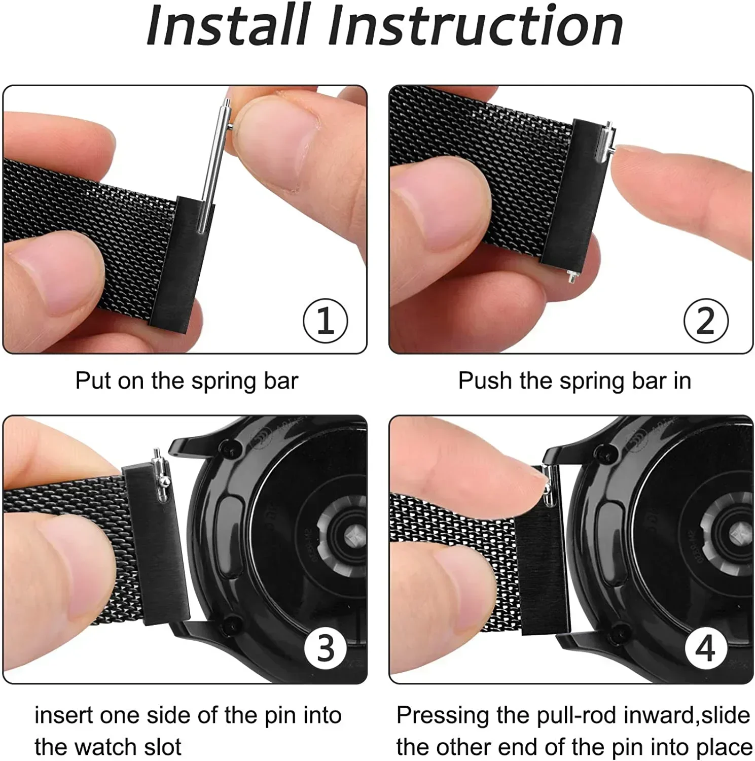 20mm 22mm Milanese Loop Voor C - Milanese Loop Magnetic recensie en prijs