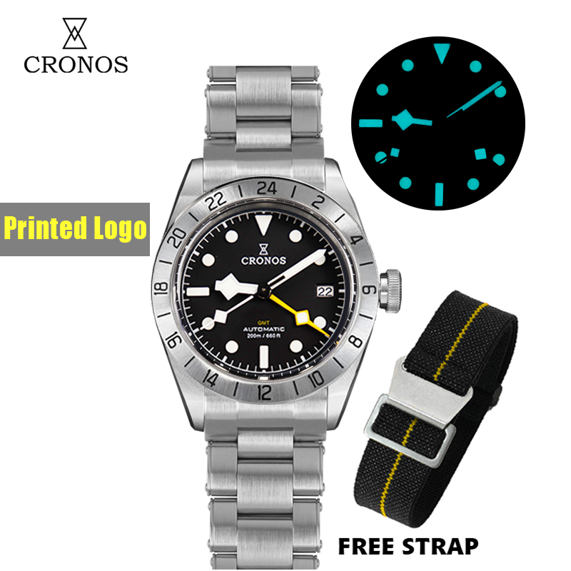 Cronos Vintage Gmt 39Mm Nh34 A - Tropic Strap Vintage recensie en prijs