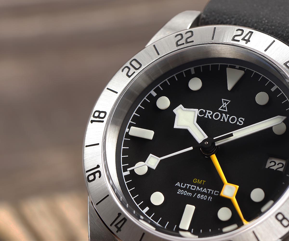 Cronos Vintage Gmt 39Mm Nh34 A - Tropic Strap Vintage recensie en prijs