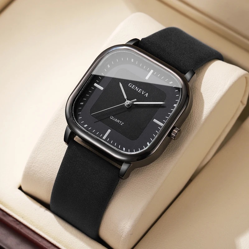 Modieus klassiek herenhorloge  - Leather Watch Band Men recensie en prijs