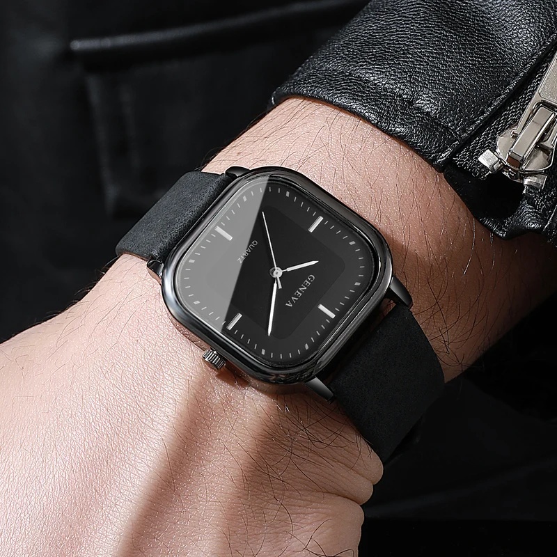 Modieus klassiek herenhorloge  - Leather Watch Band Men recensie en prijs