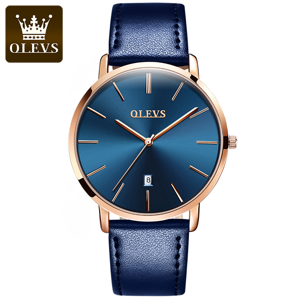 Originele OLEVS Quartz Horloge - Leather Watch Band Men recensie en prijs